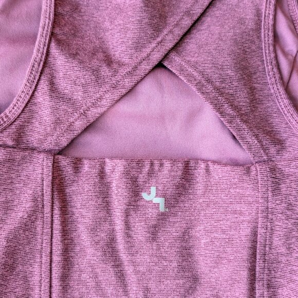 JoyLab Purple Crop Top Tank Long Line Bra medium - Picture 5 of 6